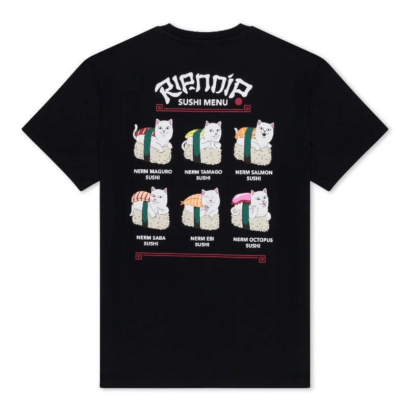 Unleash Your Style Sushi Nerm Tee (Black)