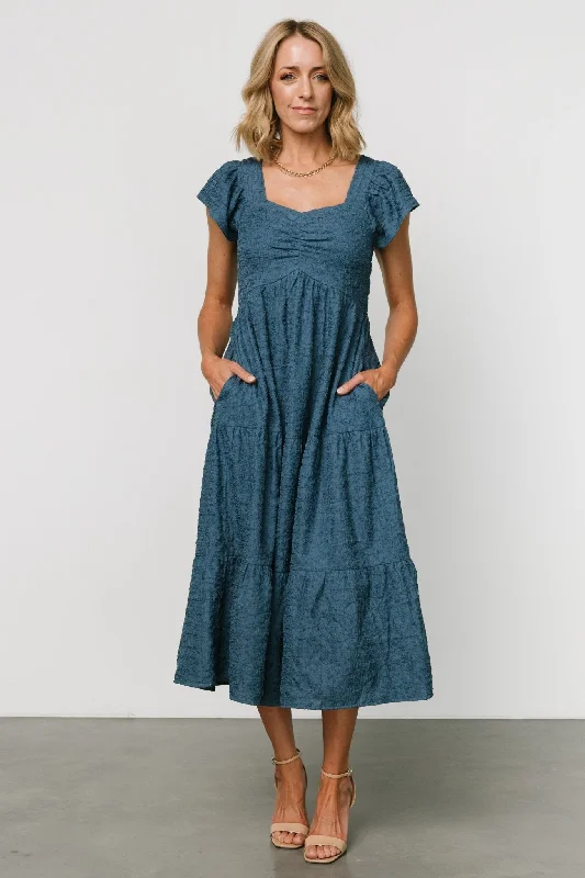 Women's Transitional Garments Kesler Midi Dress | Blue