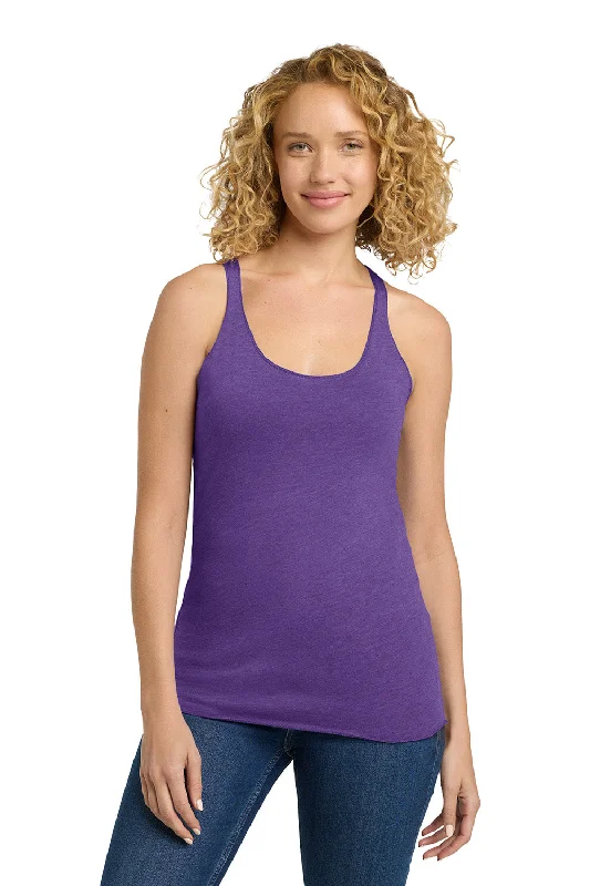 Women's Work Apparel Next Level Womens Tank Top - Purple Rush