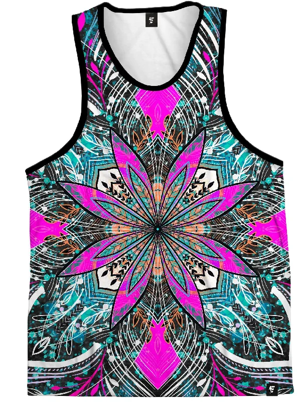 Women's Elegant Clothes Floral Burst Unisex Tank