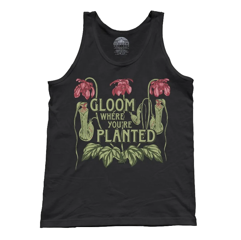 Women's Evening Apparel Unisex Gloom Where You're Planted Tank Top