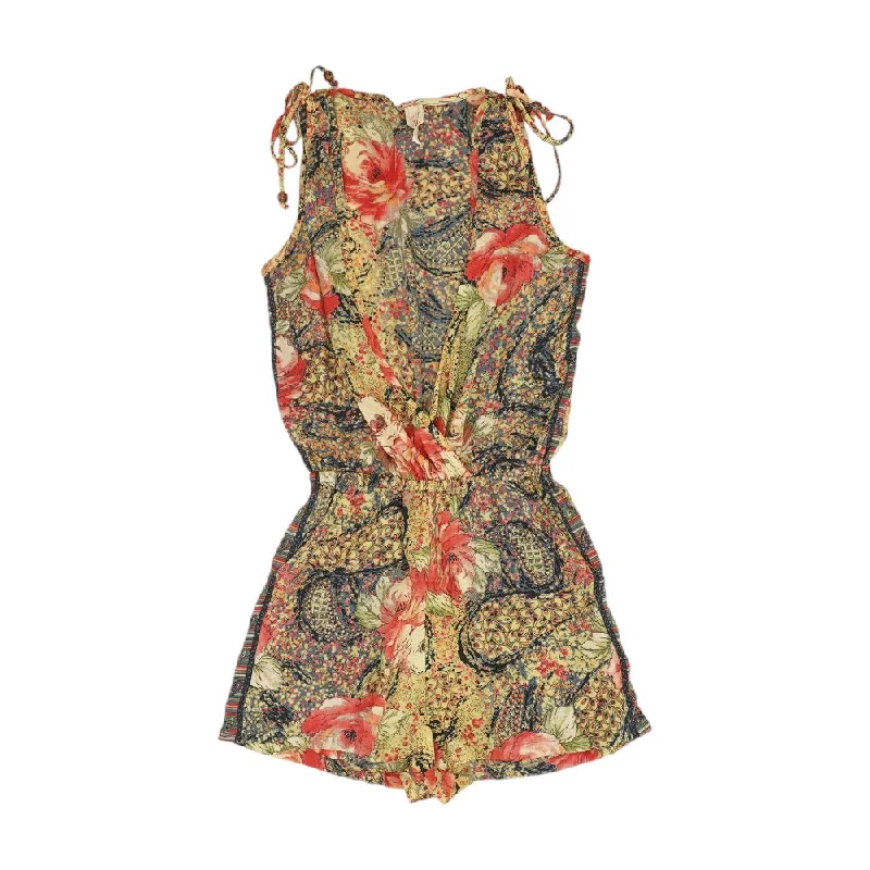 Modern Fashion Sale Multi Floral Jumpsuit