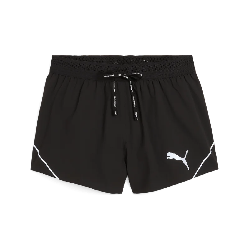 Casual Clothing For Women Puma Women's Raceday Ultraweave 3" Split Short in Puma Black SS25