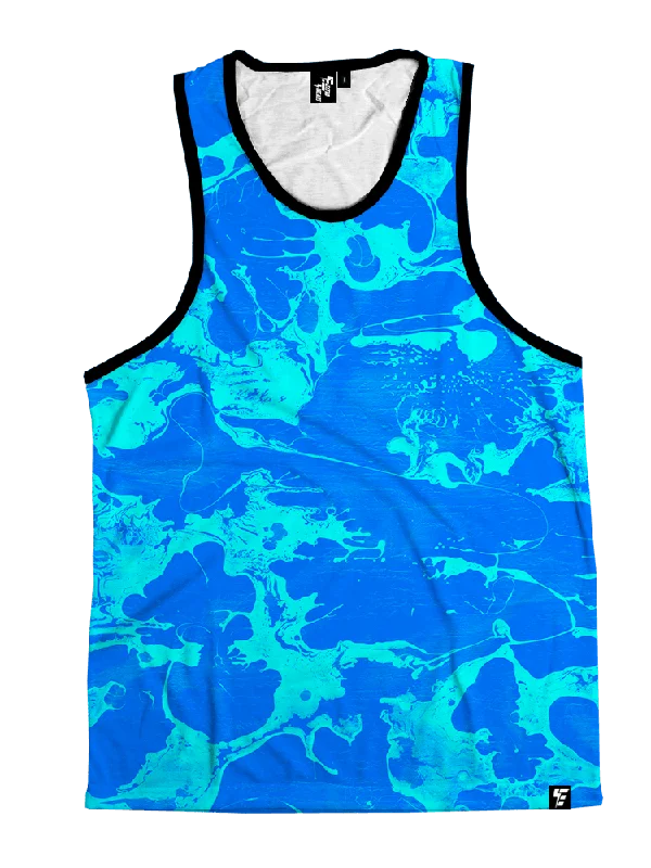 Women's Chic Outfit Blue Lagoon Unisex Tank Top