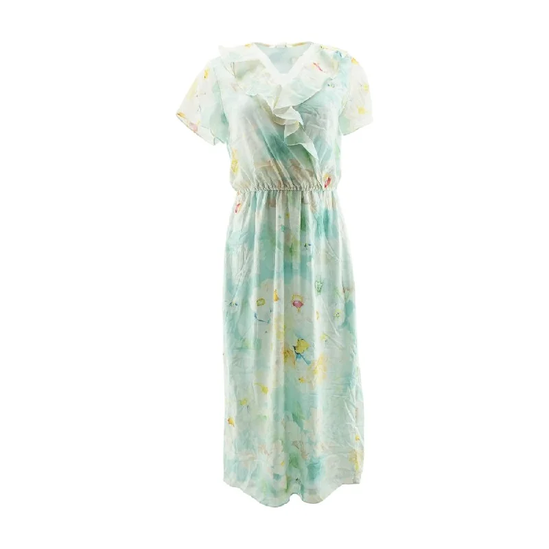 Gift Ideas Multi Floral Maxi Dress