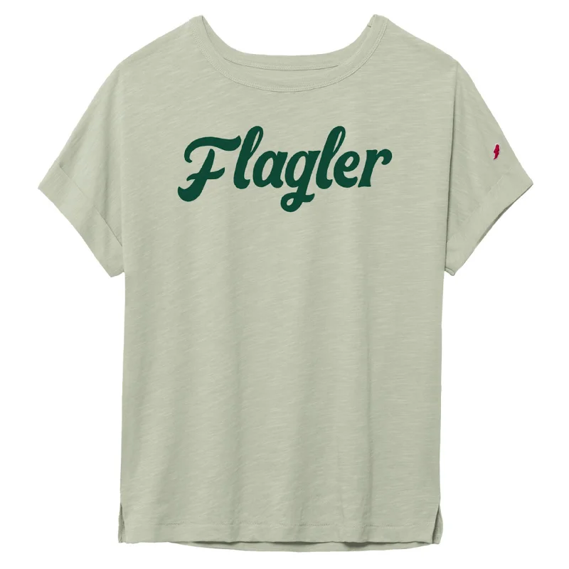 Women's Clothing Sets Flagler Women's Slub Tee in Washed Sage