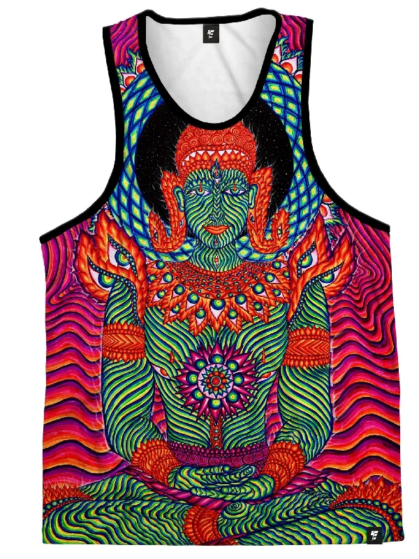 Crazy Discounts, Hurry Up Neon Enlightenment Unisex Tank Top