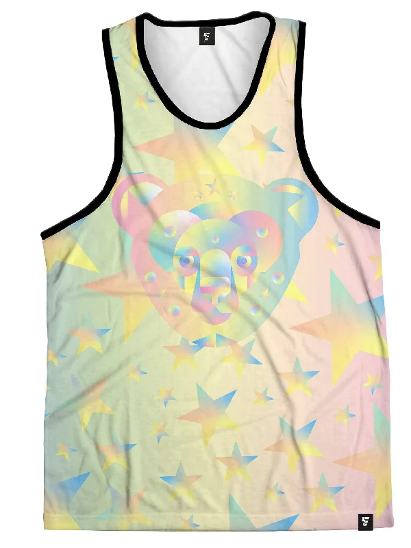 Sophisticated Style Offers Galactic Bear Unisex Tank Top