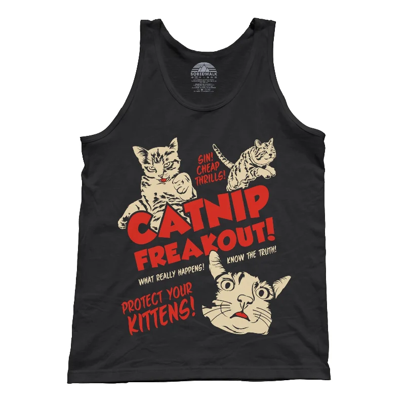 Feminine Style Promotions Unisex Catnip Freakout Tank Top - By Ex-Boyfriend