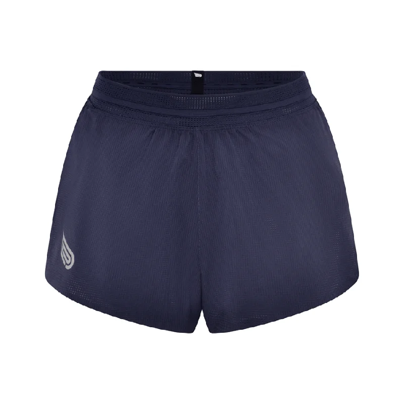 Chic Clothing For Women Pressio Women's Elite 2" Short in Navy/Silver