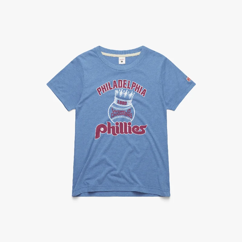 Don't Miss Out Women's Philadelphia Phillies World Champions 1980