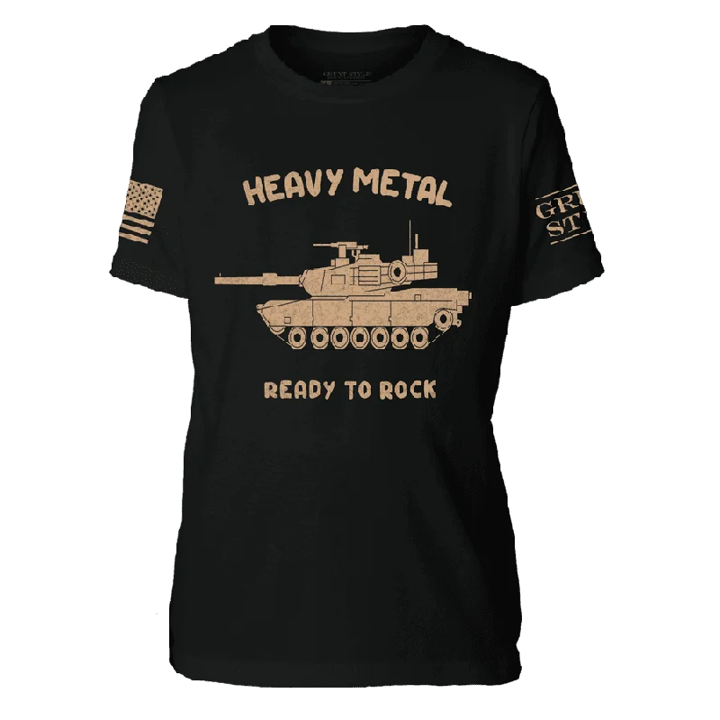 Huge Markdowns Youth Heavy Metal T-Shirt - Black