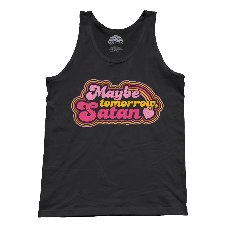 Must-Have Style Discounts Unisex Maybe Tomorrow Satan Tank Top