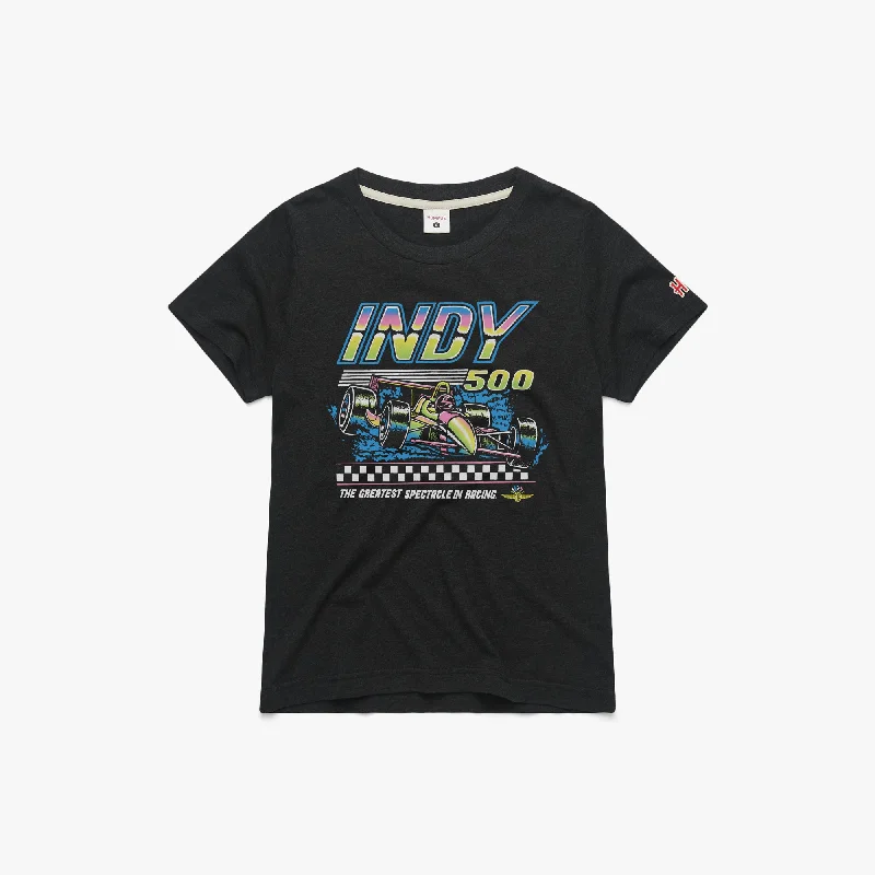 Stylish Outerwear Clothing For Women Women's Indy 500 The Greatest Spectacle In Racing Neon