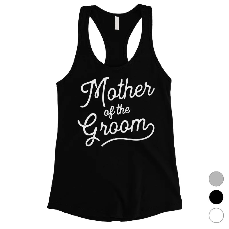 Women's Elegant Outfit Mother Of Groom Tank Top Womens Bachelorette Party Mom-In-Law Gift