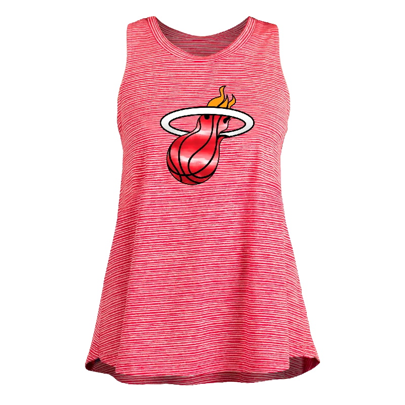 Women's Athleisure Apparel New Era Miami HEAT Space Dye Women's Tank