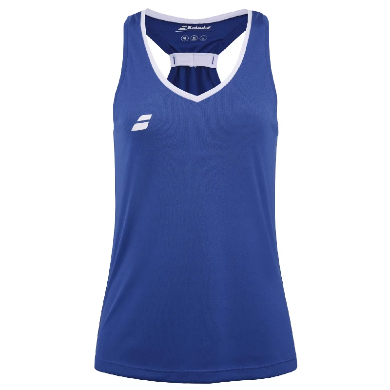 Women's Elegant Apparel Babolat Play Tank Women Top 4118 - Sodalite Blue