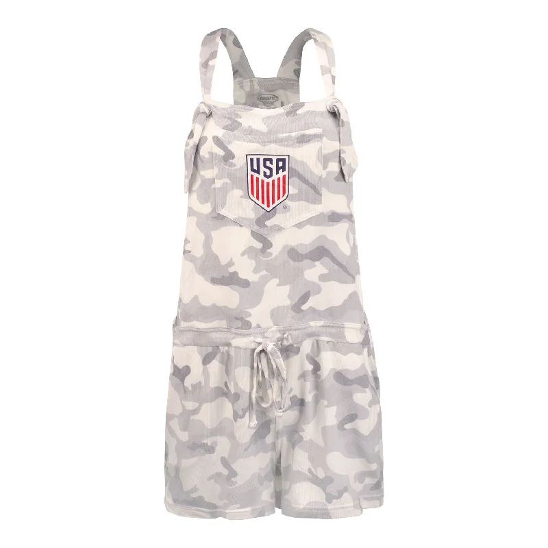 Women's Relaxed Clothes Women's Concepts Sport USA Composite Grey Camo Overall