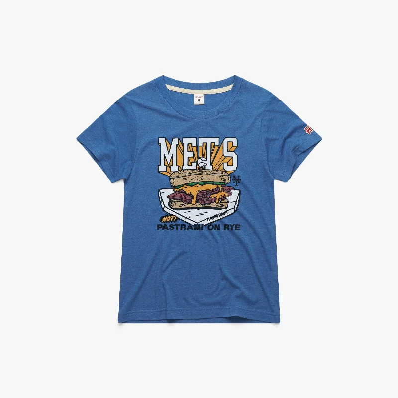 Exclusive Designer Style Deals Women's MLB x Flavortown New York Mets