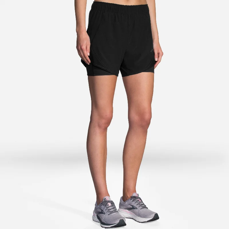 Season Offer Brooks Women's Chaser 5" 2-in-1 Short