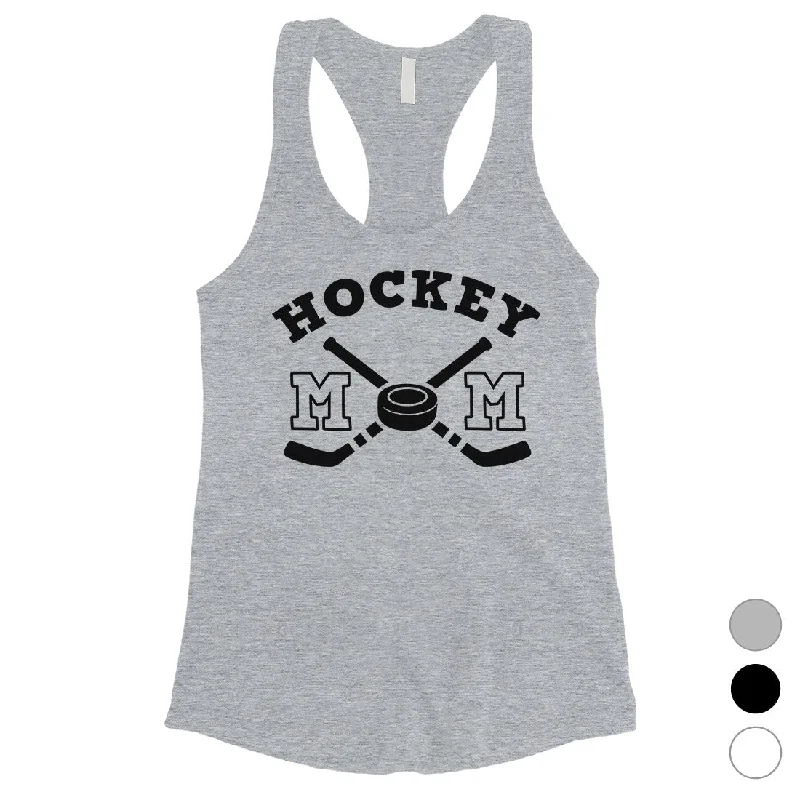 Trendy Pulse Hockey Mom Tank Top Womens Sleeveless Shirt Mother's Day Gift Ideas