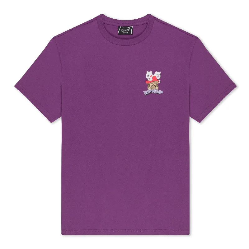 Gift Ideas Shroom House Tee (Plum)