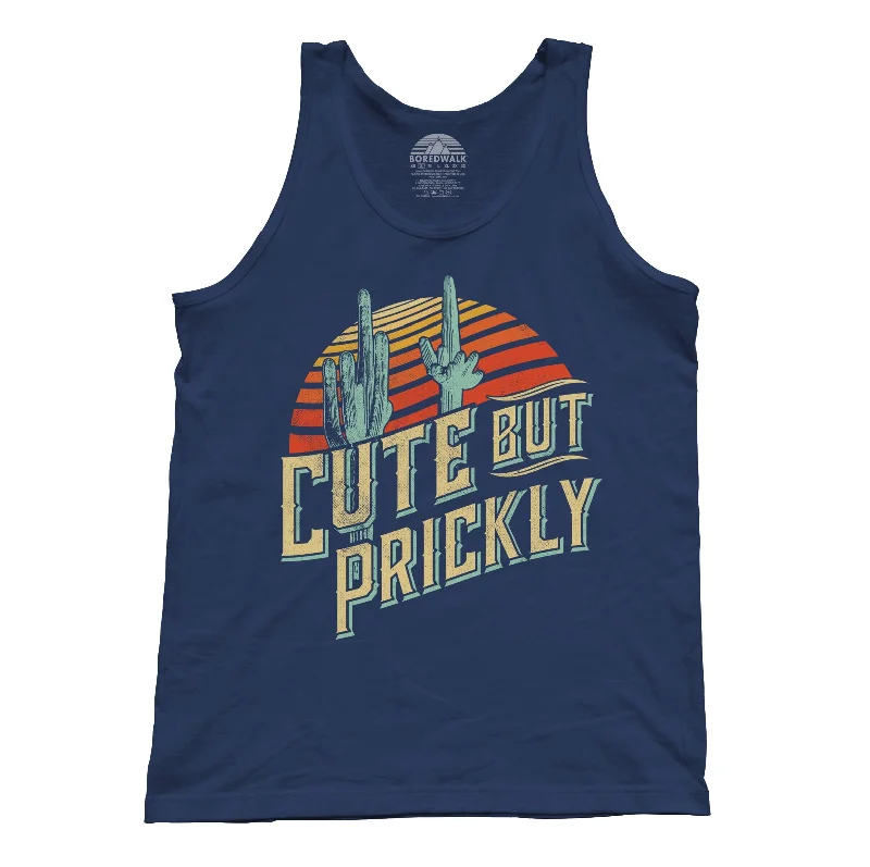 Top Deals Unisex Cute But Prickly Tank Top - Cactus Shirt