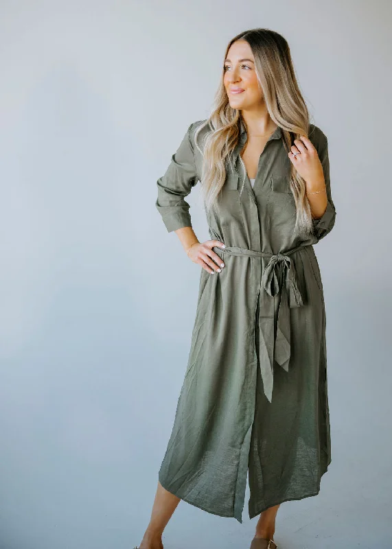 Women's Travel Garments Rhae Linen Maxi Dress