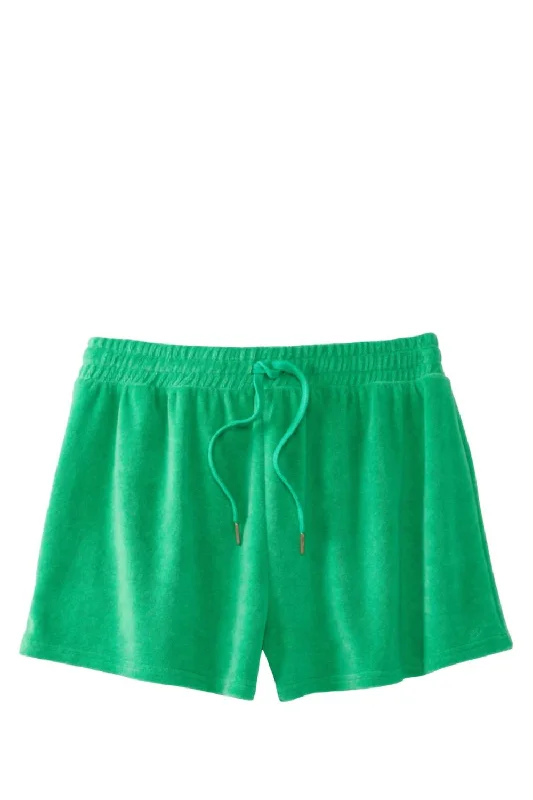 Trendy Threads Rewind Shorts In Bright Green