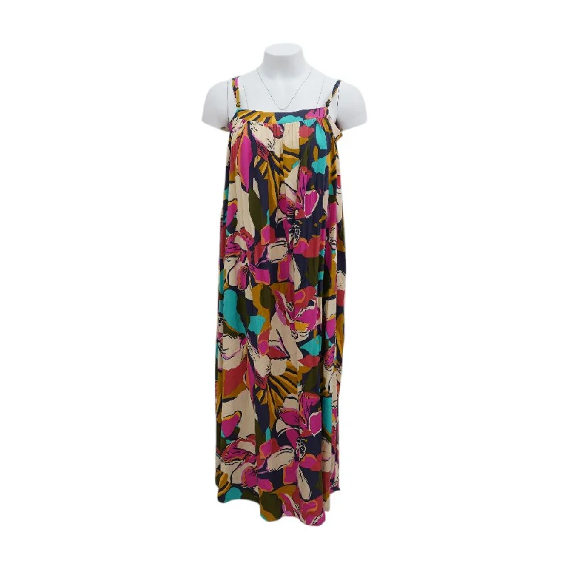 Women's Party Clothes Multi Floral Midi Dress