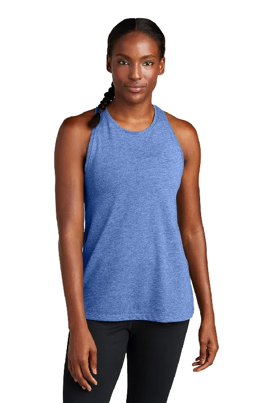 Comfortable Women's Apparel Sport-Tek Womens Moisture Wicking Tank Top - Heather True Royal Blue