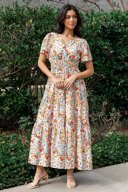 Best Deals Of The Season Claudia Maxi Dress | Multi Floral