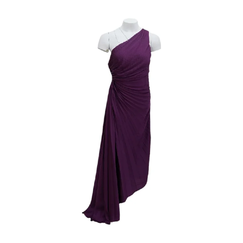 Women's Clothing Purple Solid Maxi Dress