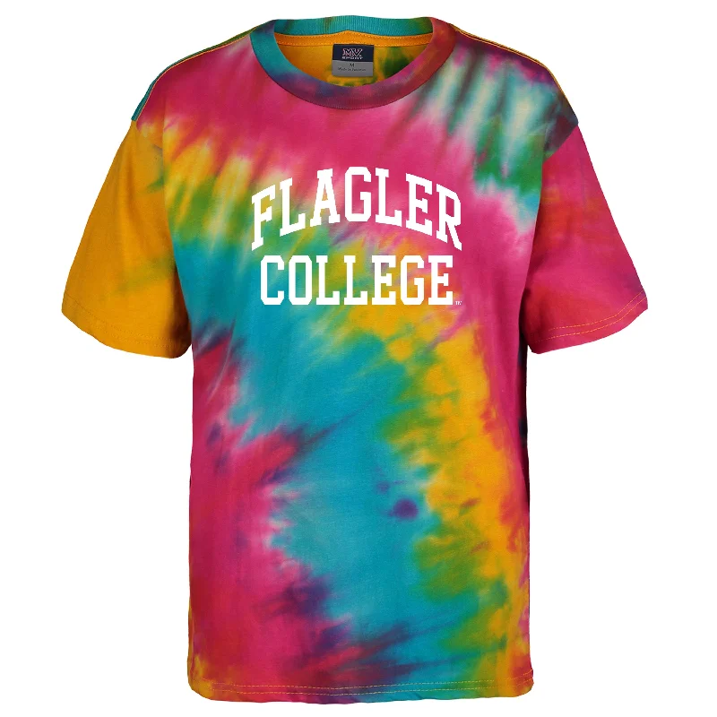 Fashionable Women's Clothing Youth Flagler College Tie Dye T-Shirt