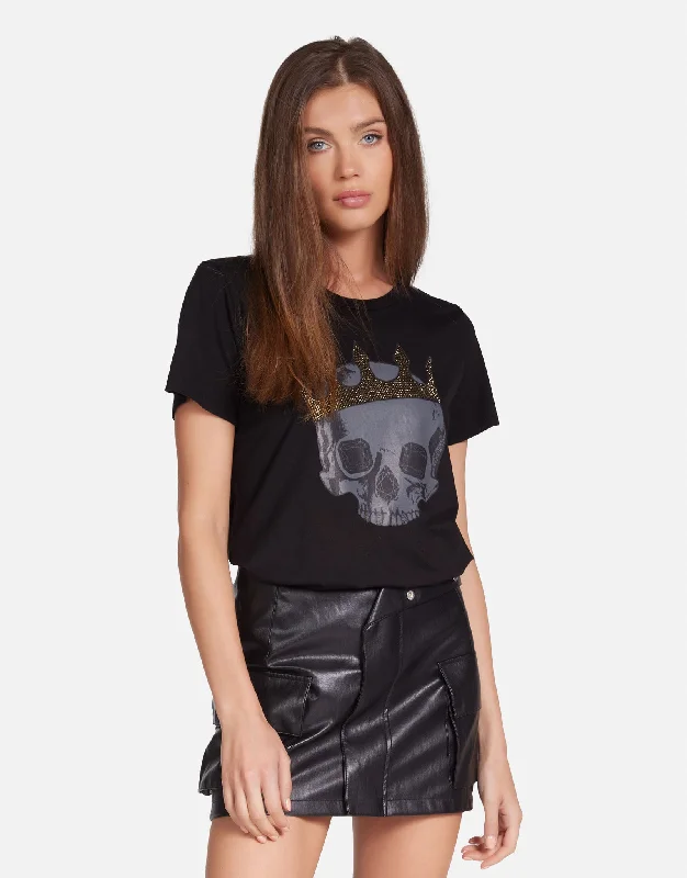 Women's Transitional Apparel Wolf Diamond Royal Skull