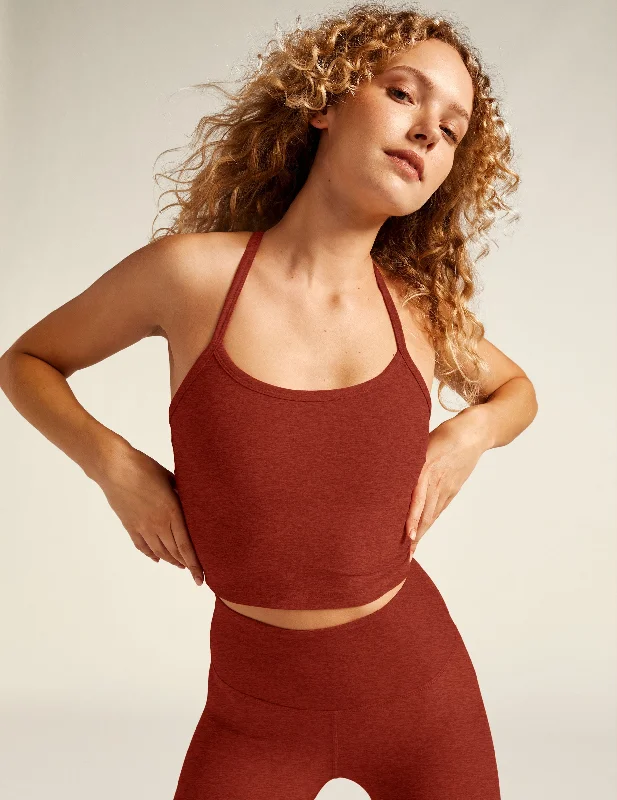 Shop Sales Beyond Yoga Spacedye Slim Racerback Cropped Tank