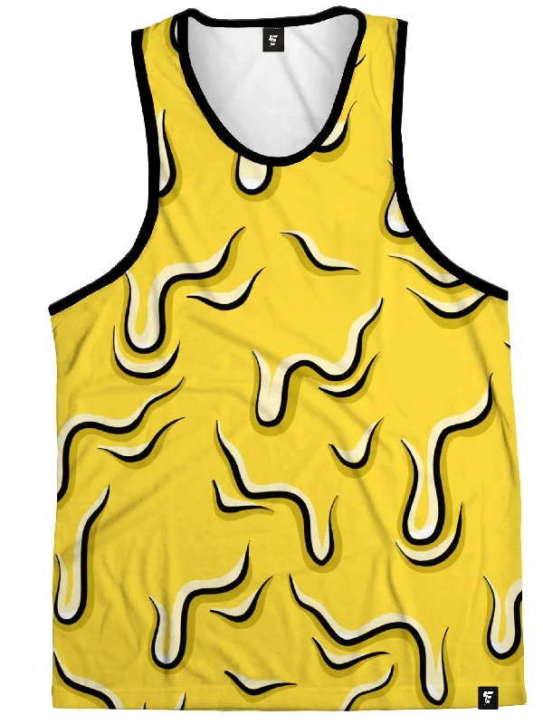 Women's Vacation Garments Neon Drippy (Yellow) Tank