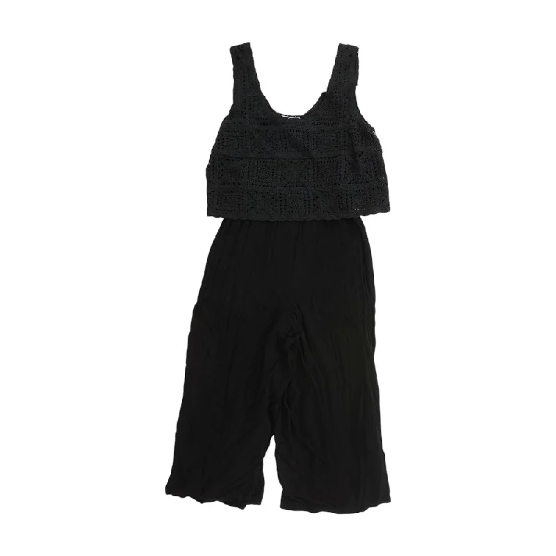 Exclusive Fashion Deals Black Solid Jumpsuit