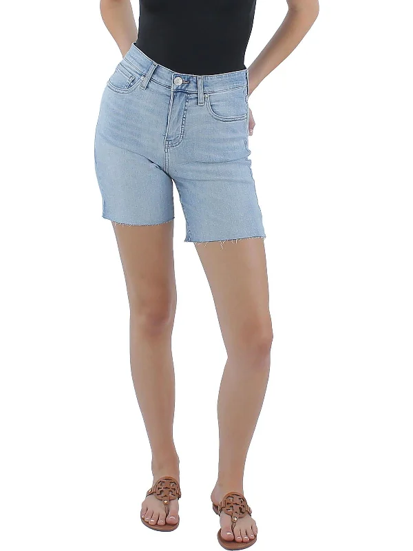 Women's Elegant Clothing Sets Womens High Rise Denim Denim Shorts