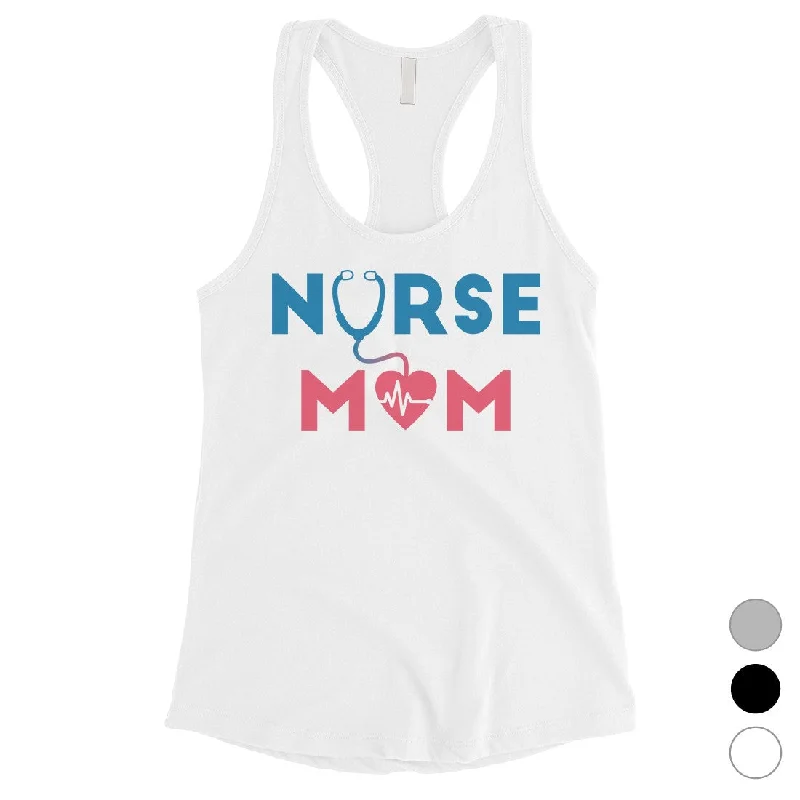 Chic & Cozy Collection Nurse Mom Tank Top Womens Sleeveless Shirt Funny Mother's Day Gift