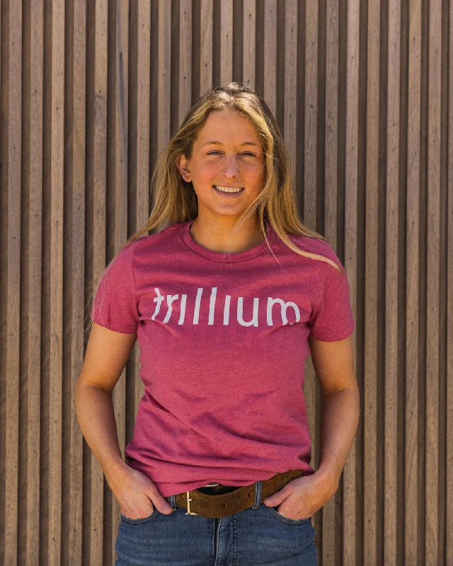 Women's Stylish Professional Garments Women's Trillium Logo T-Shirt