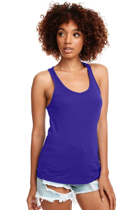 Women's Comfy Attire For Lounging Next Level Womens Ideal Jersey Tank Top - Purple Rush