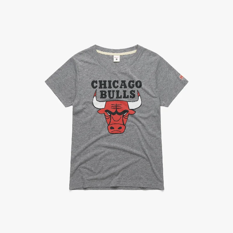 Women's Clothes For The Office Women's Chicago Bulls Logo