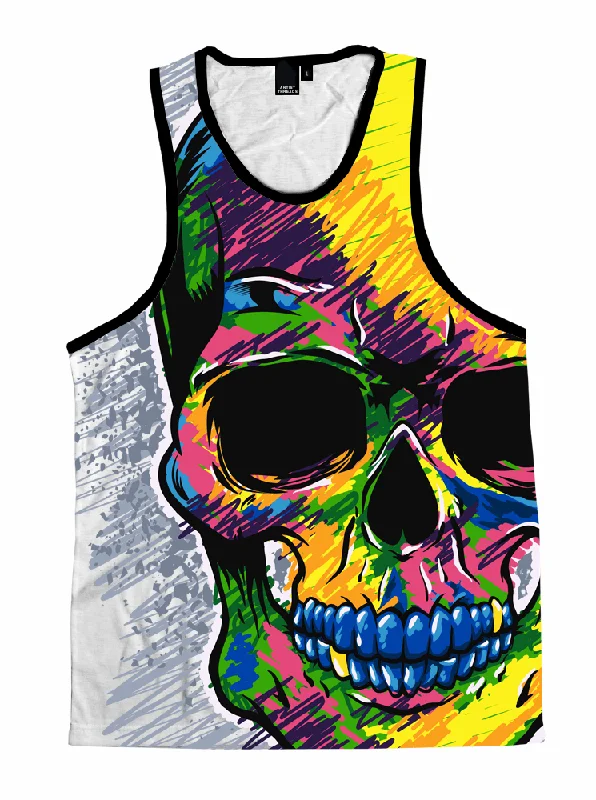 Women's Date Night Outfit Death Scribble Unisex Tank Top