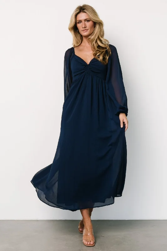 Women's Clothing Dione Midi Dress | Navy