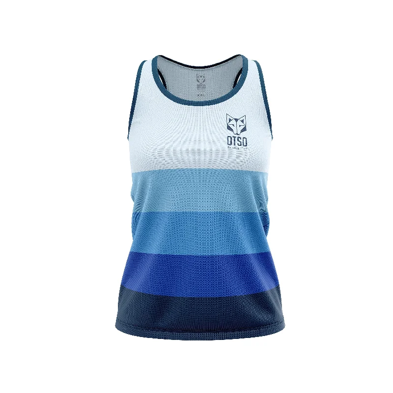 Women's Elegant Garments Women's Stripe Tank Blue