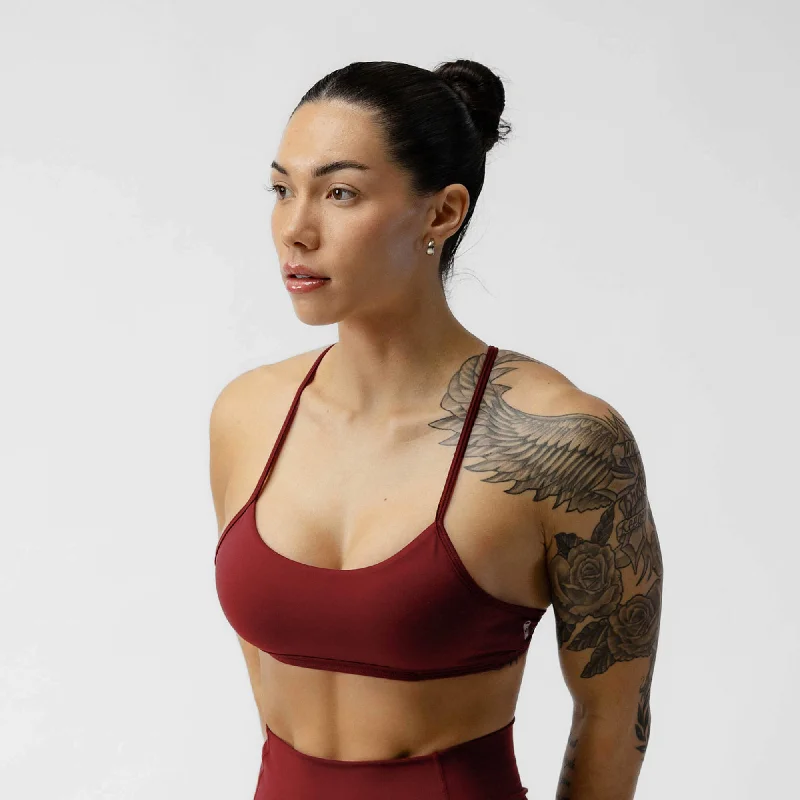 Snag Fabulous Fashion Bargains Strategy Bra - Ember Red