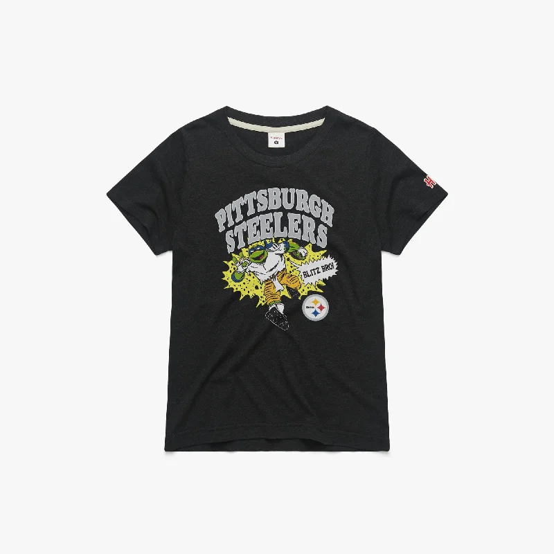 Affordable Women's Garments Women's TMNT Leonardo x Pittsburgh Steelers